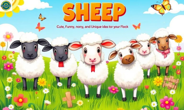 500+ Sheep Names Cute, Funny, and Unique Ideas for Your Flock