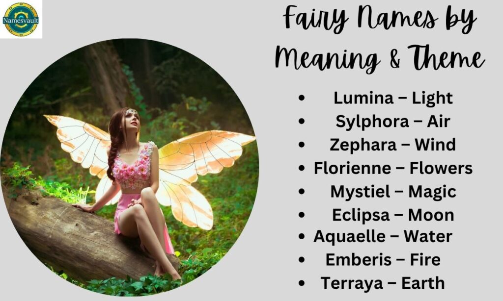 Fairy Names by Meaning & Theme