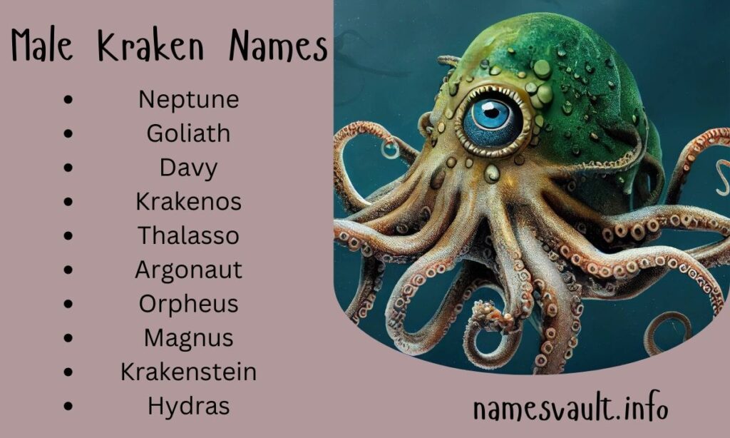 Male Kraken Names