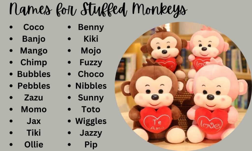 Names for Stuffed Monkey