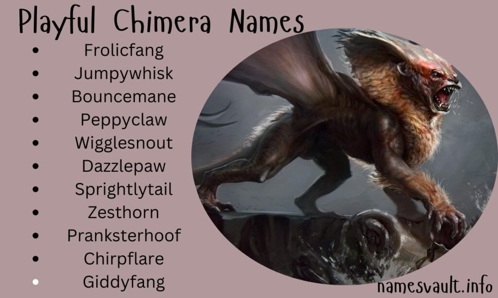 Playful Chimera Names