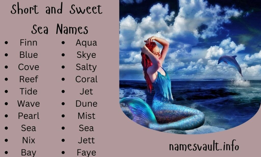 Short and Sweet Sea Names