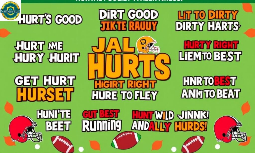 45 Clean and Safe Jalen Hurts Names