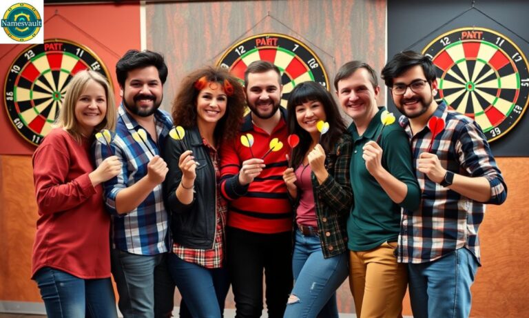 450+ Creative and Unique Dart Team Names for Every Style and Personality