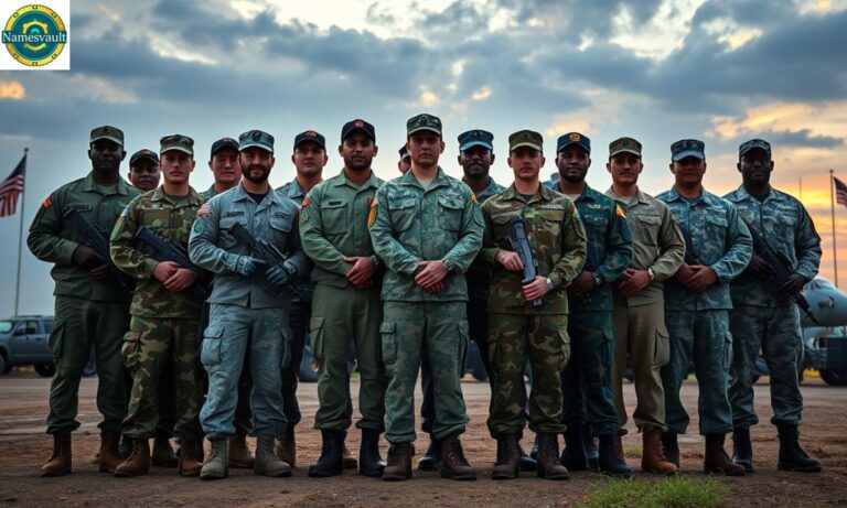 800+ Military Team Names That Embody Strength, Unity & Tactical Excellence