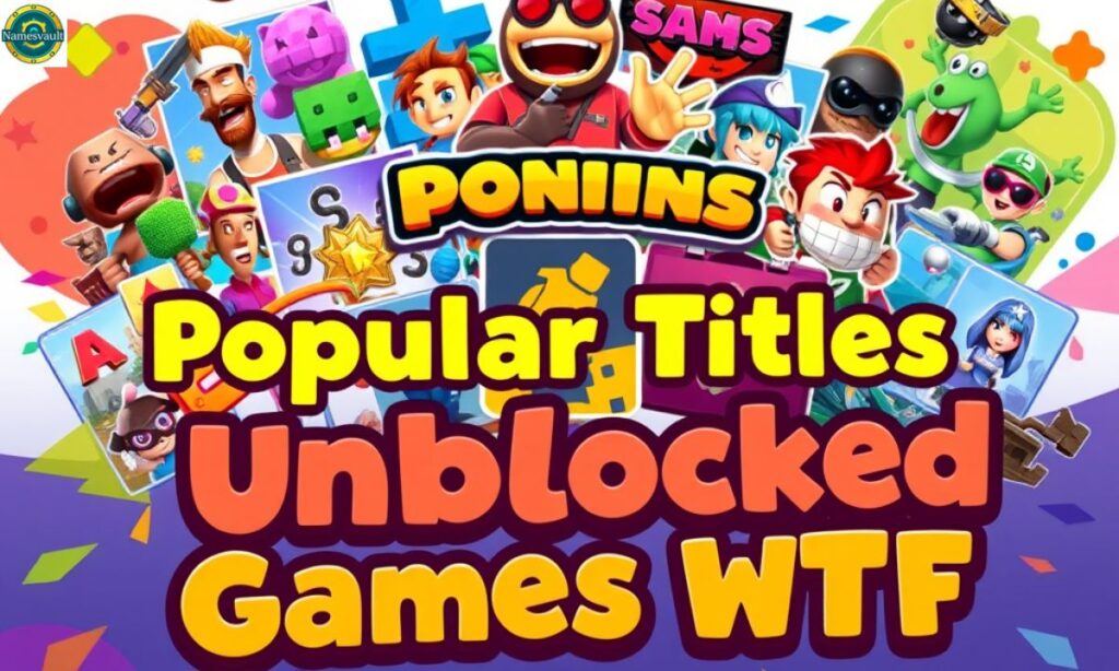 Popular Titles on Unblocked Games WTF