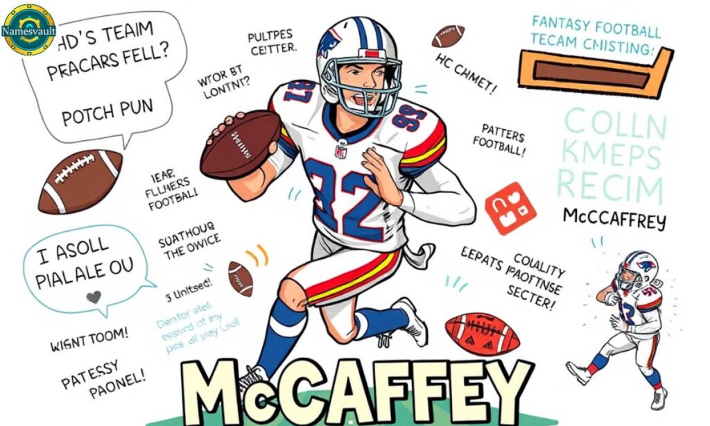 Punny Christian McCaffrey Team Names