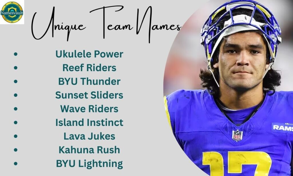 Unique Team Names