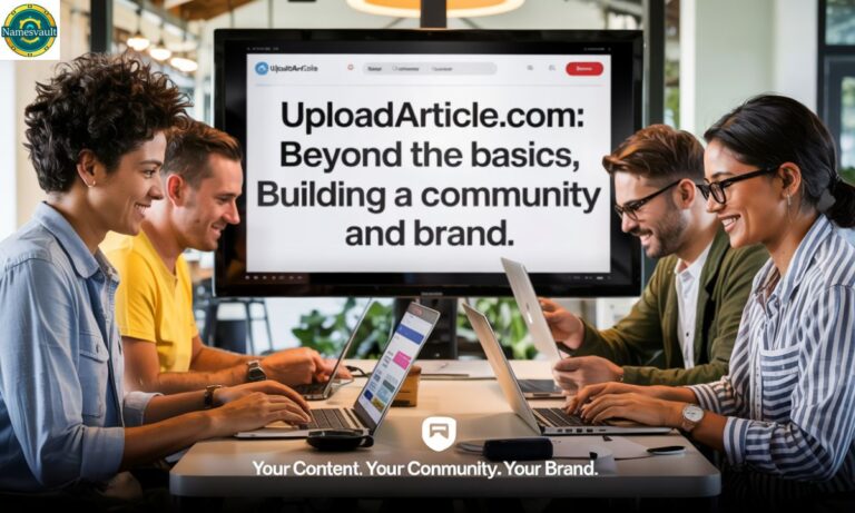 UploadArticle.com Beyond the Basics, Building a Community and Brand
